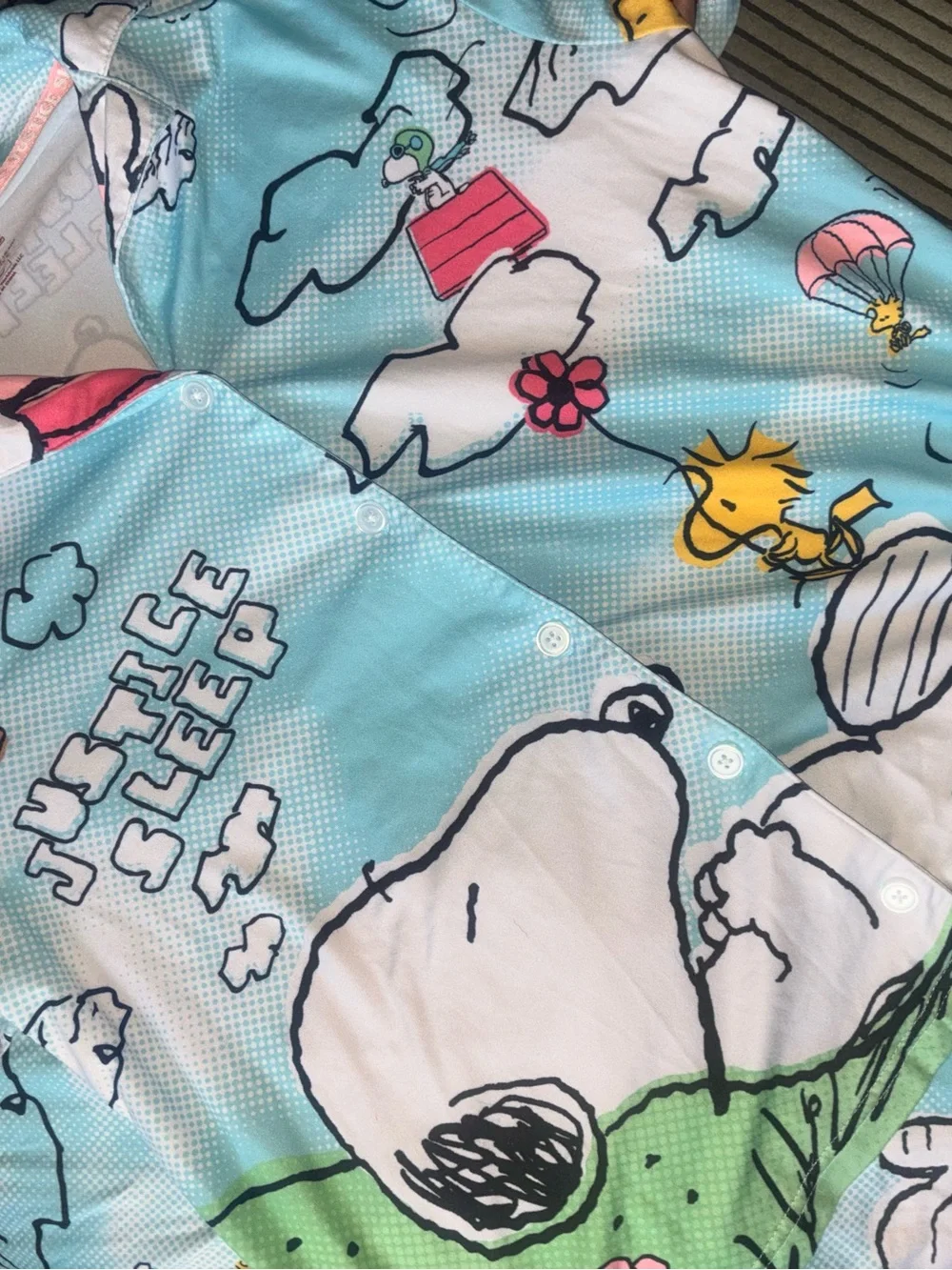 Justice Snoopy Pajamas